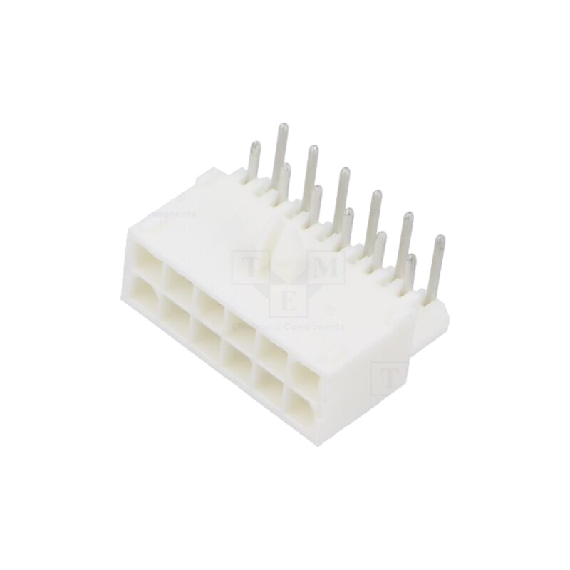 Conector: cablu-placă; soclu; tată; PIN: 12; 600V; în unghi 90°; THT