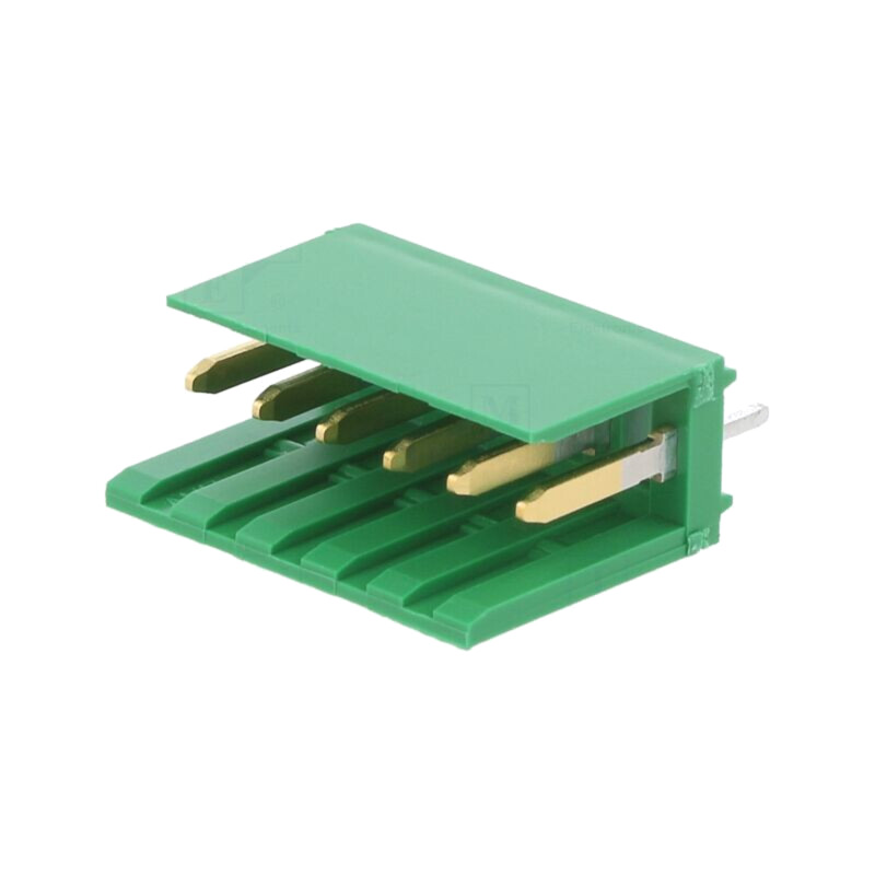 connector 6P MOD 1 SHROUDED HEADER, ST, 0.4 Au