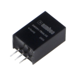 Convertor: DC/DC; 15W; Uintr: 13÷36VDC; Uieş: 9VDC; Iieş: 1A; SIP3