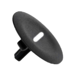 Lentilă pentru buton; 22mm; Harmony XB4; Culoare buton: neagră