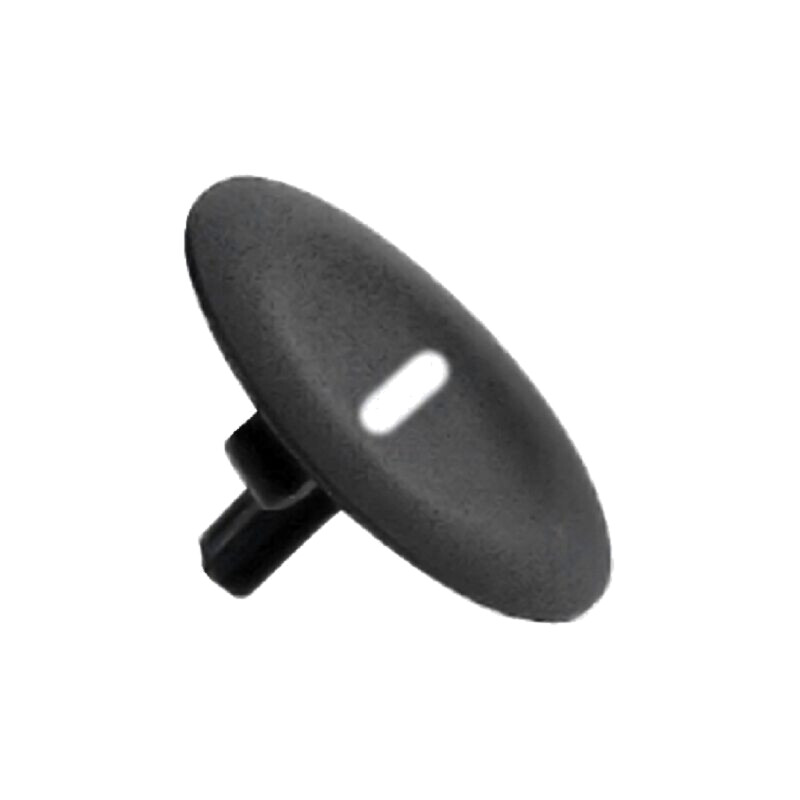 Lentilă pentru buton; 22mm; Harmony XB4; Culoare buton: neagră