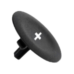 Lentilă pentru buton; 22mm; Harmony XB4; Culoare buton: neagră