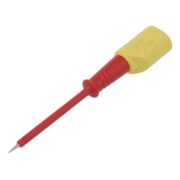 Terminal de măsurare; 60VDC; roşie; Diam.vârf: 2mm; PRUEF 2 S