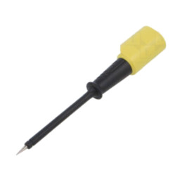 Terminal de măsurare; 60VDC; neagră; Diam.vârf: 2mm; PRUEF 2 S