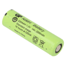 Acumul: Ni-MH; AA; 1,2V; 2200mAh; Ø14,5x49,5mm