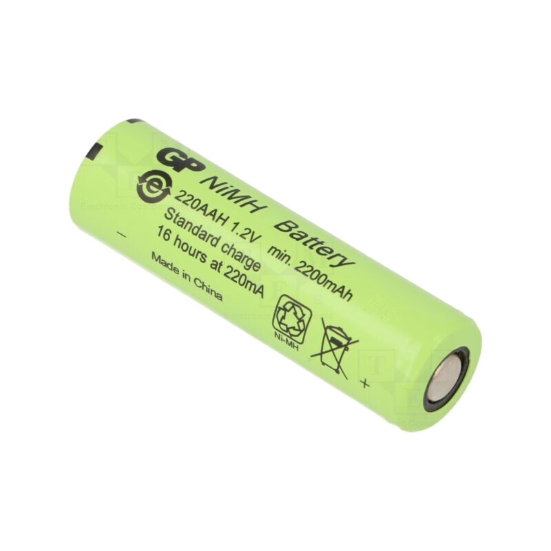 Acumul: Ni-MH; AA; 1,2V; 2200mAh; Ø14,5x49,5mm Acumul: Ni-MH; AA; 1,2V; 2200mAh; Ø14,5x49,5mm