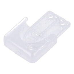 Mâner; pentru carcase; transparentă; Y: 68mm; X: 52mm; Z: 15mm