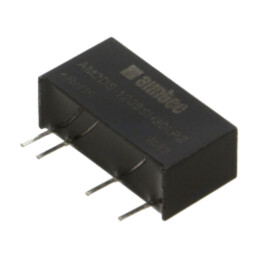Convertor: DC/DC; 2W; Uintr: 10,8÷13,2VDC; Uieş: 9VDC; Iintr: 208mA
