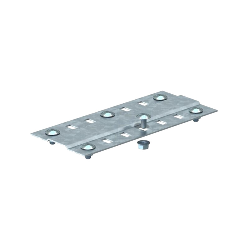 Contact strip; zinc-plated steel; Kit: mounting screws