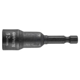 Capăt de şurubelniţă; cap hexagonal; HEX 13mm; L: 65mm; cu impact