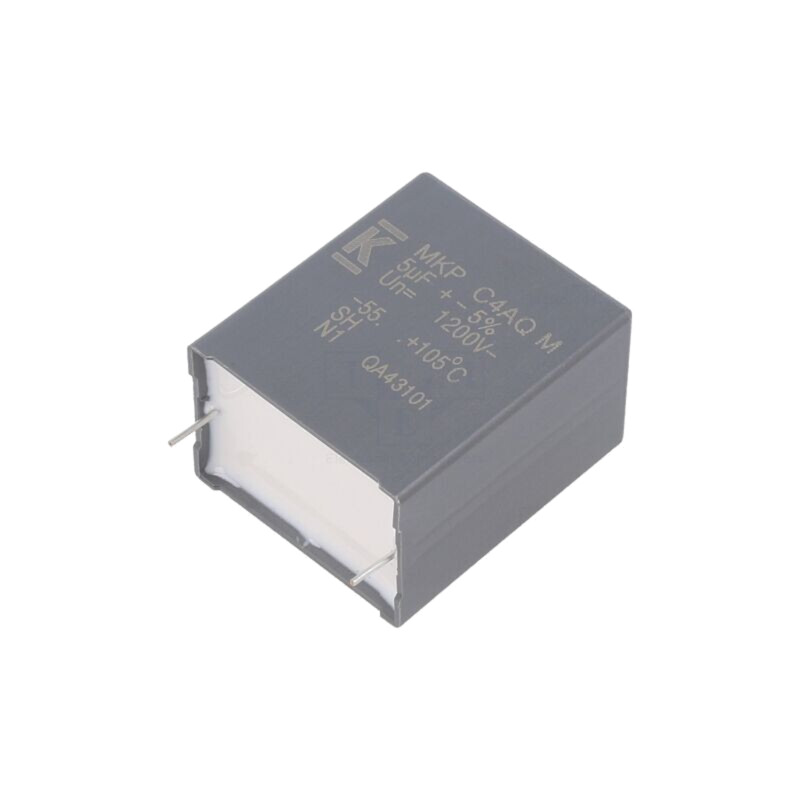Condensator: cu polipropilenă; DC-Link; 5uF; THT; ESR: 8mΩ; C4AQ