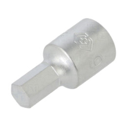 Cap; tubulară; Vârf: imbus; Dimensiune: HEX 6mm; 1/4"