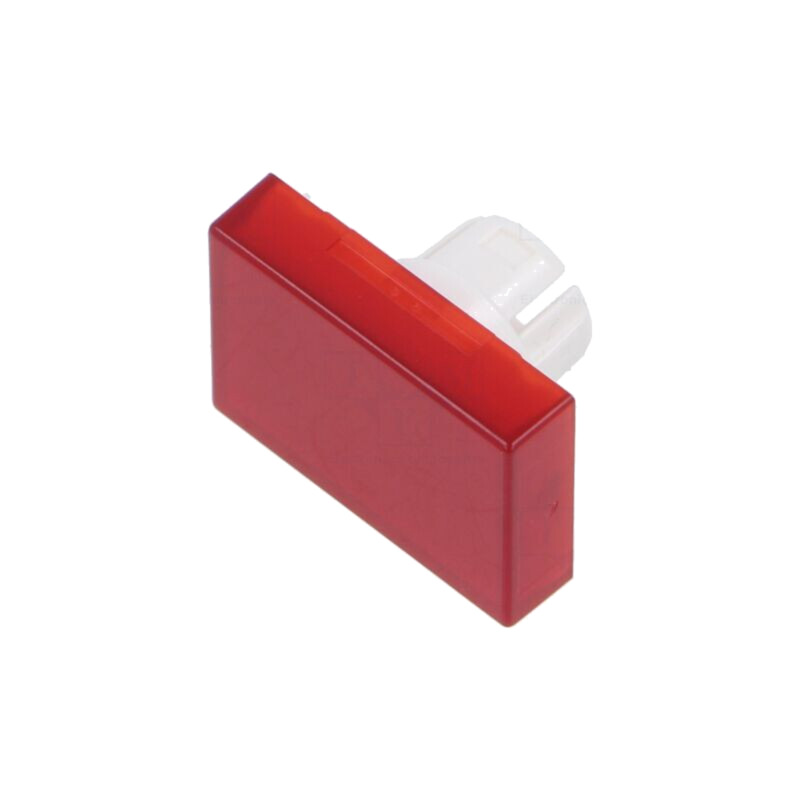 Lentilă pentru buton; 16mm; 51; roşie; plastic