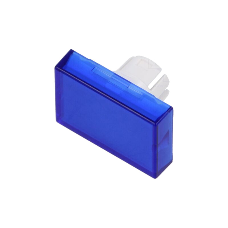 Lentilă pentru buton; 16mm; 51; albastră; plastic