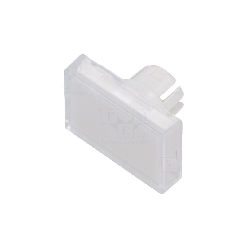 Lentilă pentru buton; 16mm; 51; incoloră; plastic