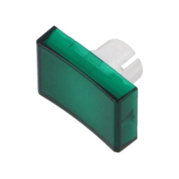 Lentilă pentru buton; 16mm; 51; verde; plastic