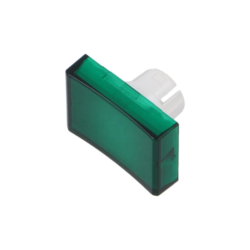 Lentilă pentru buton; 16mm; 51; verde; plastic