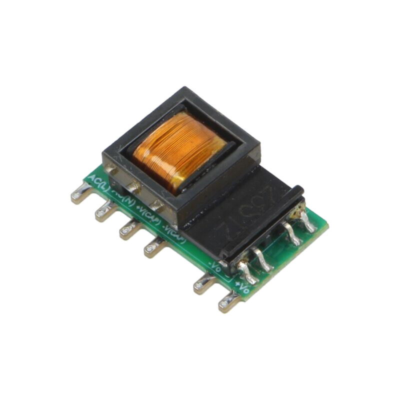 Convertor: AC/DC; 5W; Uintr: 85÷305VAC,70÷430VDC; Uieş: 12VDC; 78% Convertor: AC/DC; 5W; Uintr: 85÷305VAC,70÷430VDC; Uieş: 12VDC; 78%
