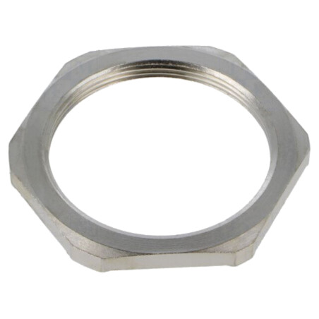 Piuliţă; cu împământare; M50; alamă; 60mm; Filet: metrică; Pas: 1,5