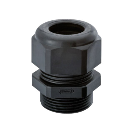 Garnitură de etanşare; cu filet alungit; M16; 1,5; IP68; neagră