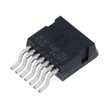 Tranzistor: N-MOSFET; SiC; unipolar; 1,7kV; 4,1A; Idm: 15A; 100W