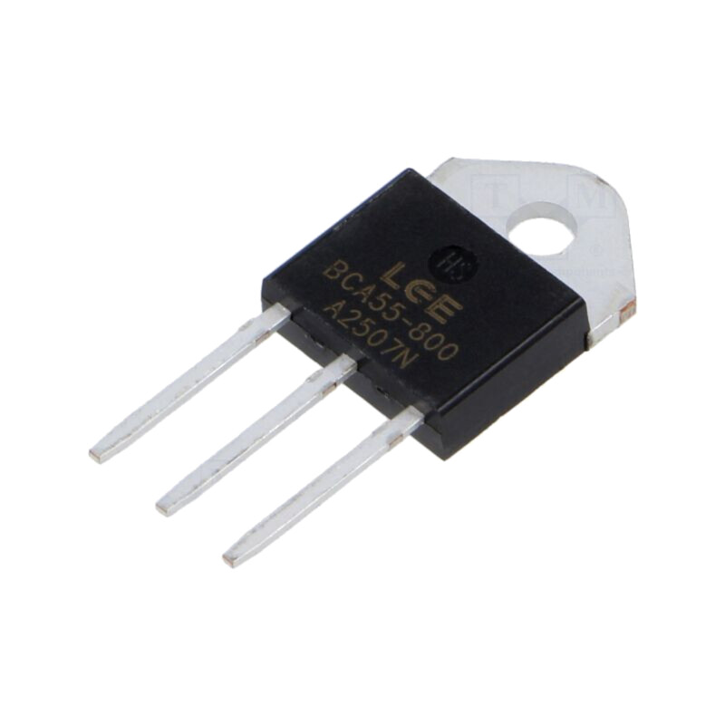 Triac; 800V; 55A; TO3P; Igt: 50mA; Ufmax: 1,5V