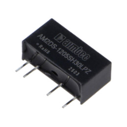 Convertor: DC/DC; 2W; Uintr: 10,8÷13,2VDC; Uieş: 5VDC; Iintr: 208mA