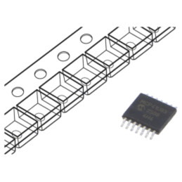 IC: potenţiometru digital; 10kΩ; I2C,SPI; 10bit; TSSOP14; SMD; Ch: 1