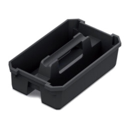 Cutie pentru atelier; neagră; X BLOCK CARGO; 343x197x100mm; 8kg