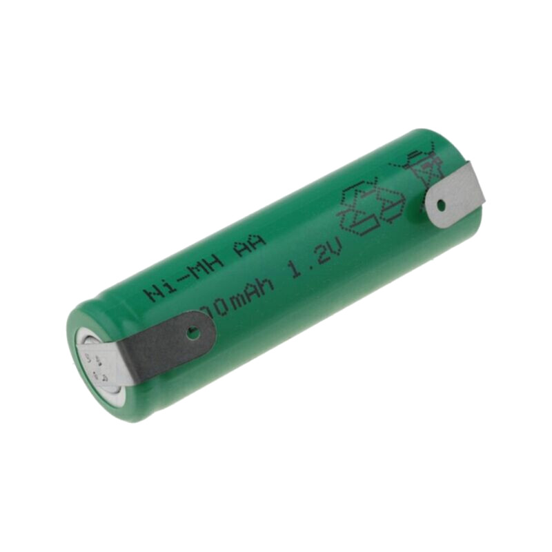 Acumul: Ni-MH; AA; 1,2V; 2200mAh; urechi pentru lipire Acumul: Ni-MH; AA; 1,2V; 2200mAh; urechi pentru lipire
