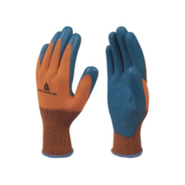 Mănuşi de protecţie; Dimensiune: 10; portocaliu-bleumarin; VE733