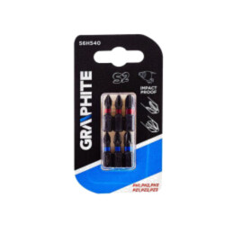 Kit: capete de şurubelniţă; Phillips,Pozidriv®; 25mm; cu impact
