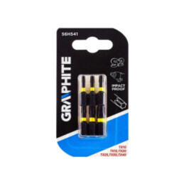 Kit: capete de şurubelniţă; Torx®; 25mm; cu impact; blister; 6buc.