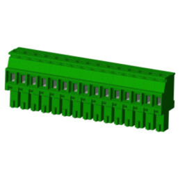 Conector: regletă de conexiuni deconectabilă; mufă; mamă; TS; 8A