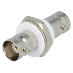 Adaptor; BNC soclu,din ambele părţi; cu izolaţie; drept