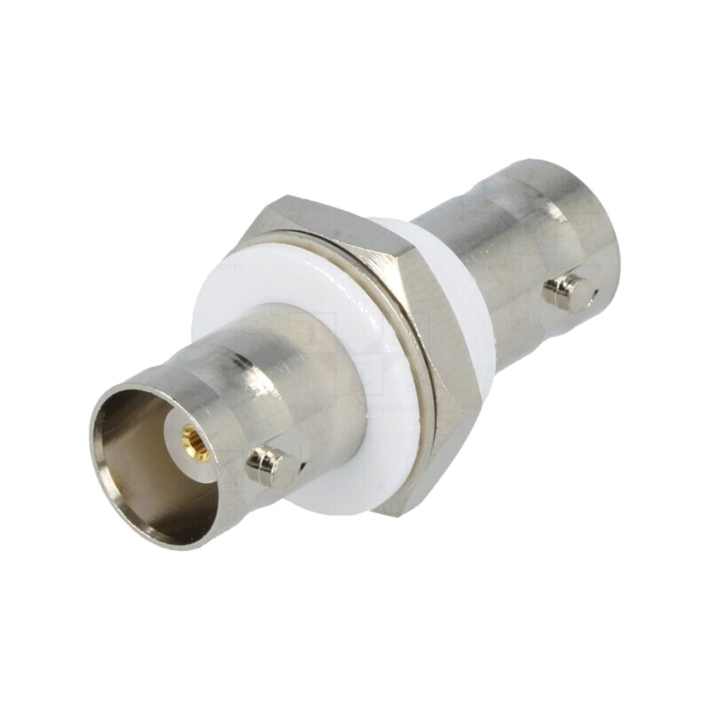 Adaptor; BNC soclu,din ambele părţi; cu izolaţie; drept