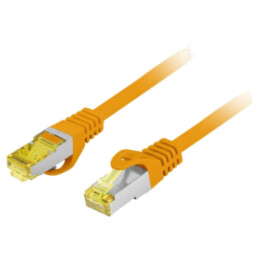 Patch cord; RJ45 mufă,din ambele părţi; S/FTP; 6a; litat; Cu; LSZH