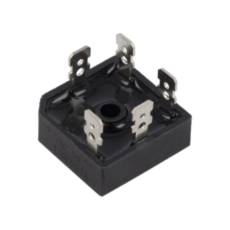 Punte redresoare: trifazat; Urmax: 1,6kV; If: 35A; Ifsm: 400A; THT