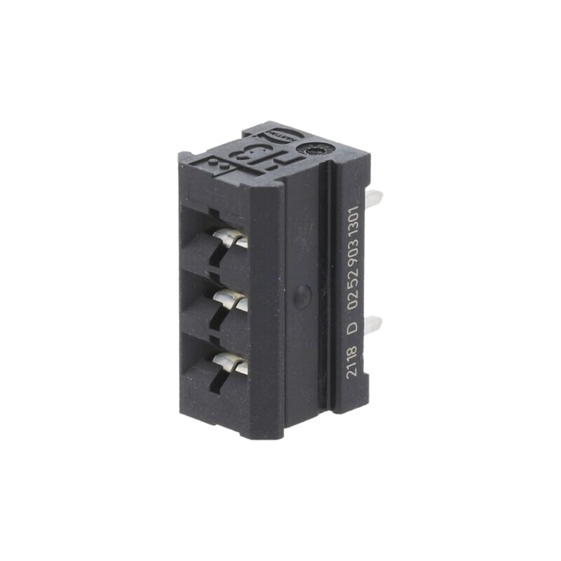 Conector: PCB-PCB; mamă; PIN: 3; har-modular®; drept; THT; 20,32mm
