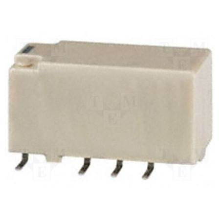 Releu: electromagnetic; DPDT; Ubobină: 12VDC; Icontacte max: 2A