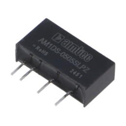 Convertor: DC/DC; 1W; Uintr: 4,5÷5,5VDC; Uieş: 5VDC; Iintr: 230mA