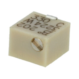 Potenţiometru: de montare; multitură; 2kΩ; 250mW; SMD; ±10%; 3224W