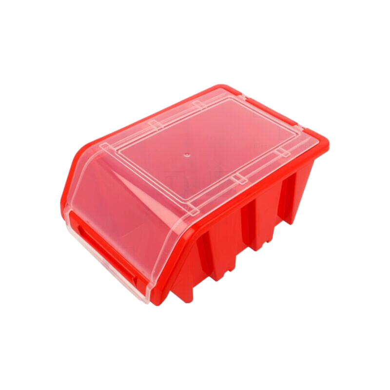 Container: Cuvă; roşie; cu blocare cu clichet; 230x160x120mm Container: Cuvă; roşie; cu blocare cu clichet; 230x160x120mm