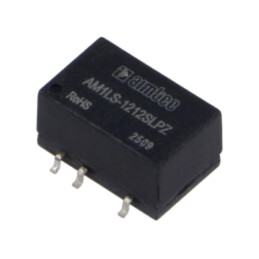 Convertor: DC/DC; 1W; Uintr: 10,8÷13,2VDC; Uieş: 12VDC; Iintr: 99mA