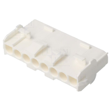 Conector: cablu-cablu; mufă/soclu; tată/mamă; PIN: 8; 600V; 6,35mm