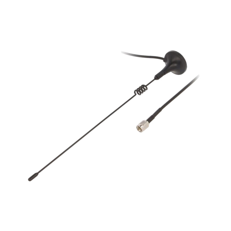 Antenă; GSM; 2dBi; verticală; magnet; 50Ω; 880÷960MHz,1710÷1990MHz