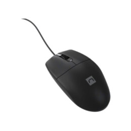 Mouse; neagră; USB A; optic,cu cablu; Caracteristici: PnP; 1,5m