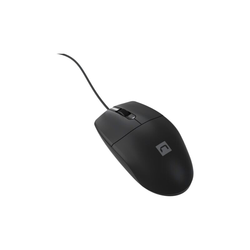 Mouse; neagră; USB A; optic,cu cablu; Caracteristici: PnP; 1,5m