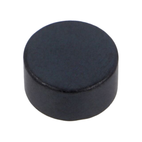 Magnet: fix; ferită (metal greu); 9N; Ø: 19,8mm; H: 10mm