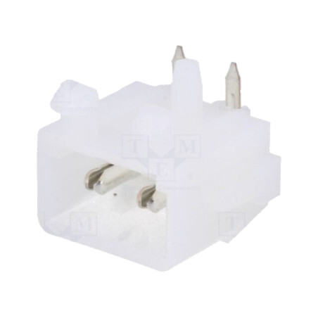 Conector: cablu-placă; soclu; tată; PIN: 2; CMNL; 250V; THT; 5,08mm
